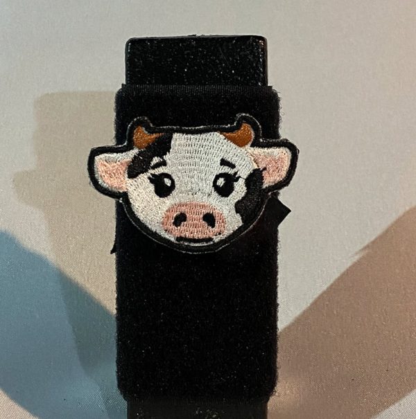 Parche Vaca Caricatura